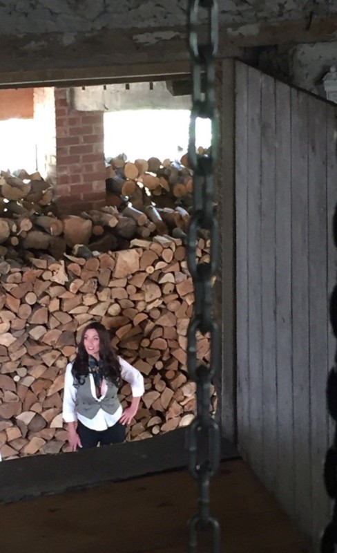 Miss Hybrid live in the woodshed well stacked in boots.